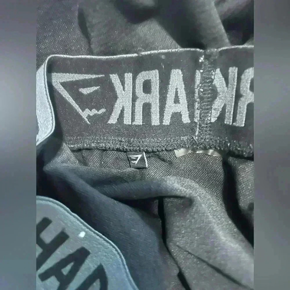 Gymshark Leggings Womens  Black Compression Activewear Gym sz S - Picture 2 of 3